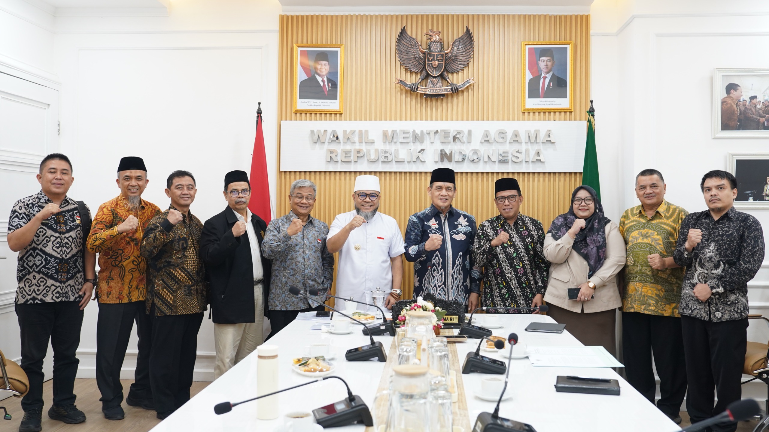 Gubernur Bengkulu Diterima Wamenag di Kantor Kementerian Agama, Bahas Penguatan Sinergi